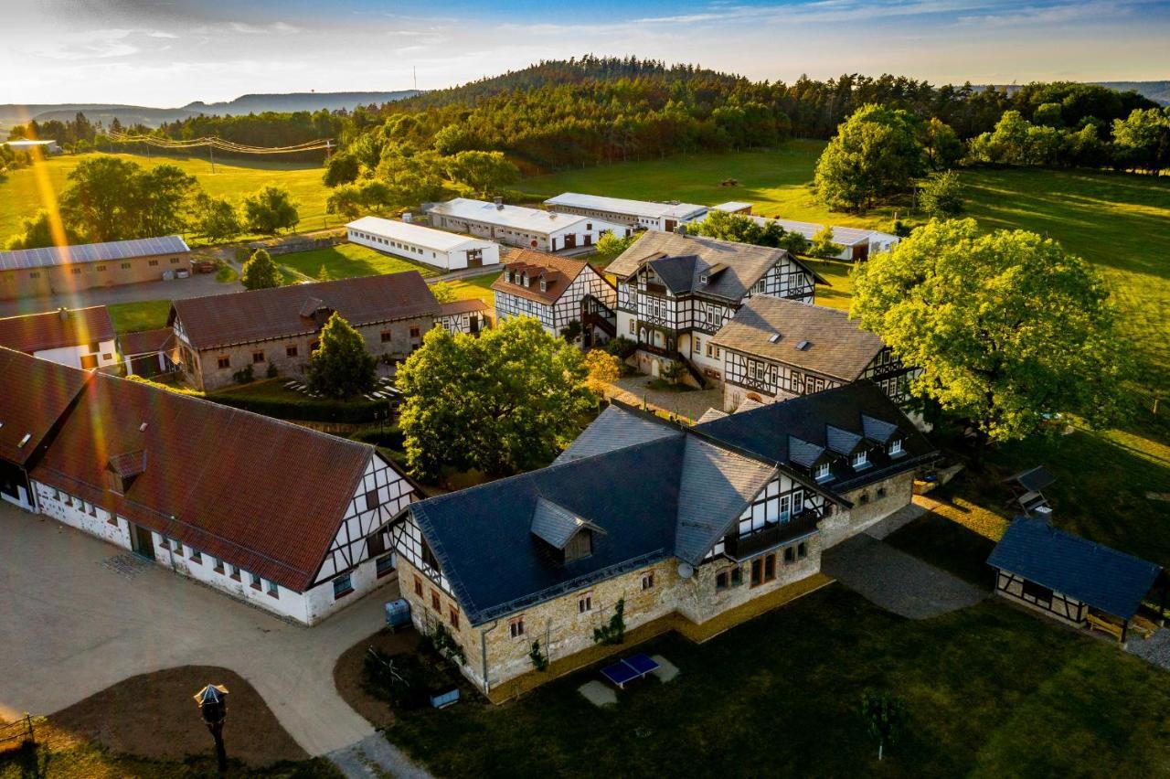 Ferienhof Domaene Groschwitz Rudolstadt Exterior foto
